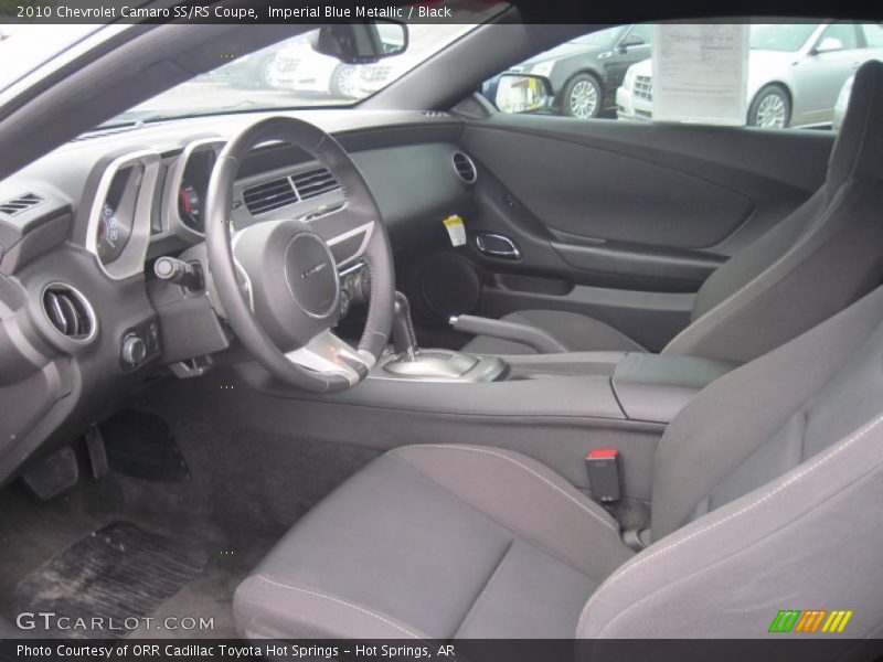 Imperial Blue Metallic / Black 2010 Chevrolet Camaro SS/RS Coupe