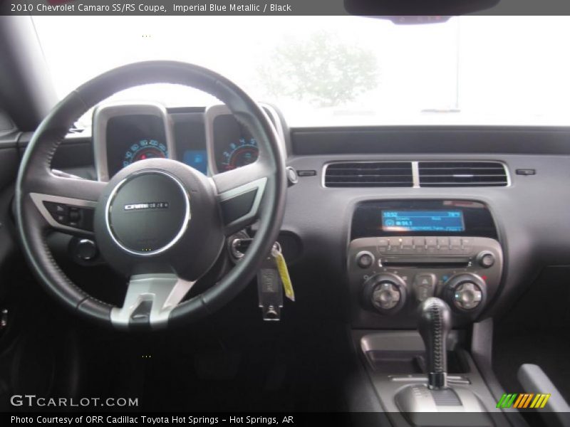 Imperial Blue Metallic / Black 2010 Chevrolet Camaro SS/RS Coupe