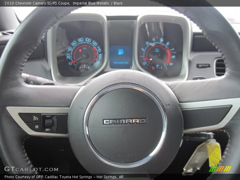 Imperial Blue Metallic / Black 2010 Chevrolet Camaro SS/RS Coupe