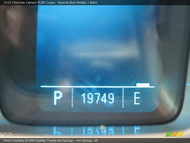 Imperial Blue Metallic / Black 2010 Chevrolet Camaro SS/RS Coupe