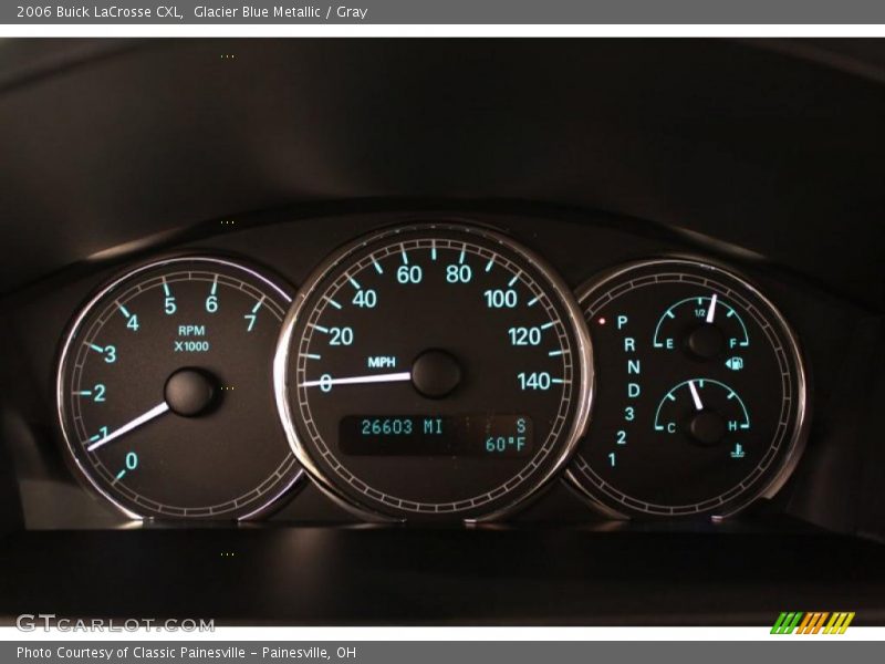 Glacier Blue Metallic / Gray 2006 Buick LaCrosse CXL
