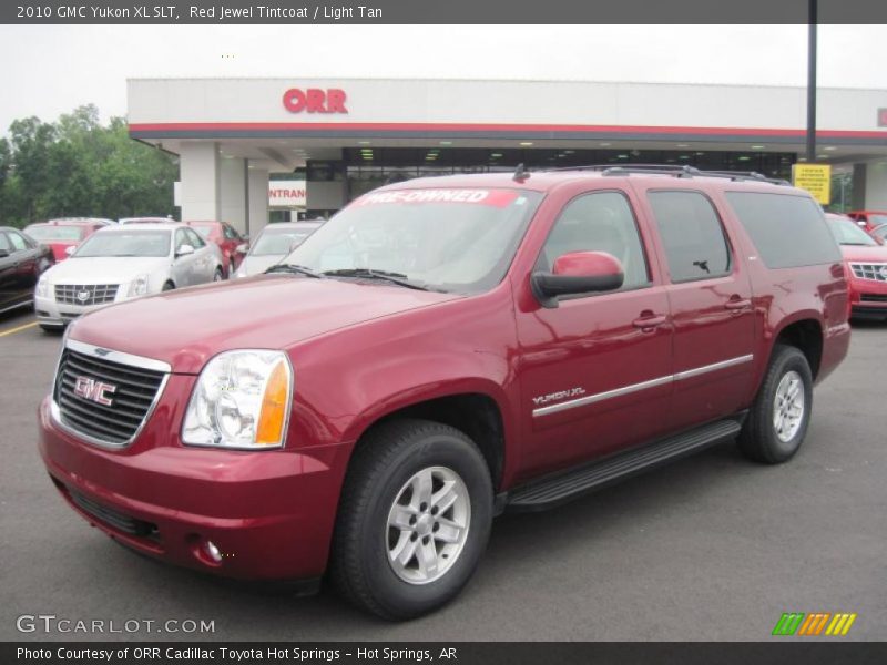 Red Jewel Tintcoat / Light Tan 2010 GMC Yukon XL SLT