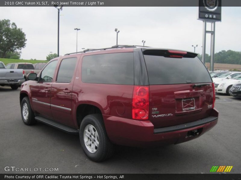 Red Jewel Tintcoat / Light Tan 2010 GMC Yukon XL SLT