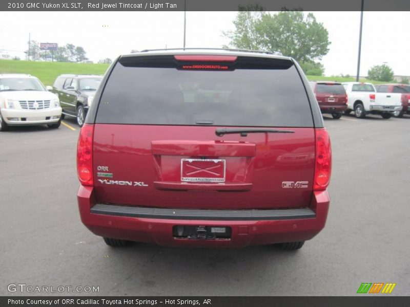 Red Jewel Tintcoat / Light Tan 2010 GMC Yukon XL SLT