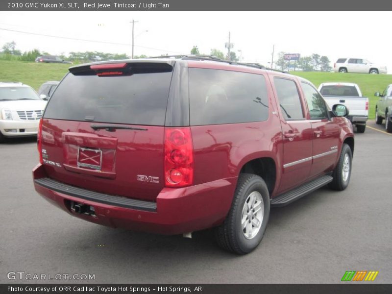 Red Jewel Tintcoat / Light Tan 2010 GMC Yukon XL SLT