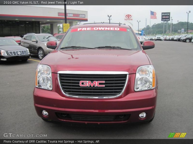 Red Jewel Tintcoat / Light Tan 2010 GMC Yukon XL SLT