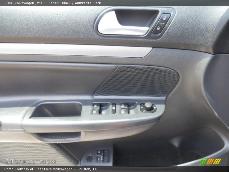 Black / Anthracite Black 2008 Volkswagen Jetta SE Sedan