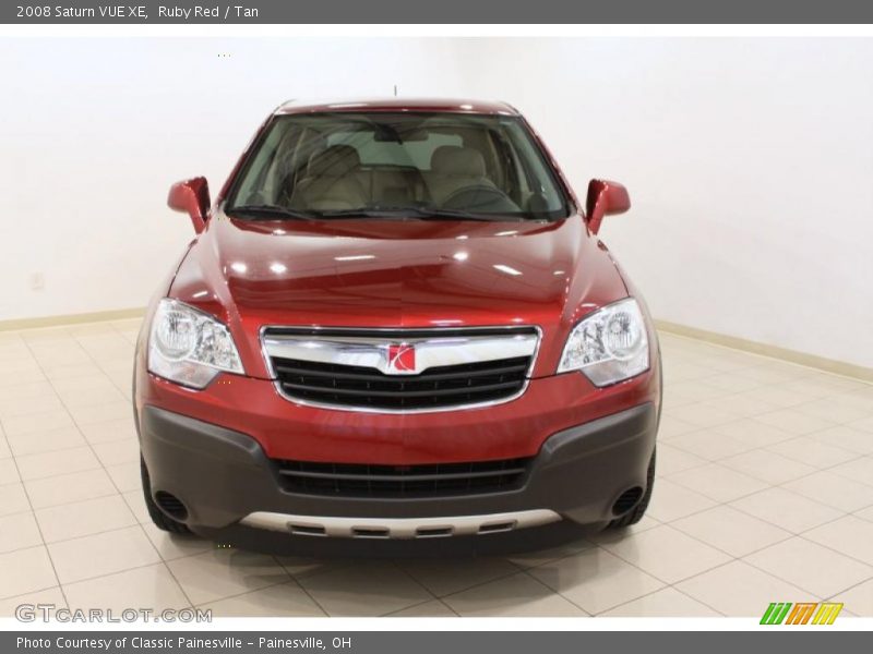 Ruby Red / Tan 2008 Saturn VUE XE