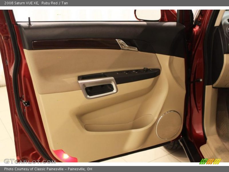 Ruby Red / Tan 2008 Saturn VUE XE