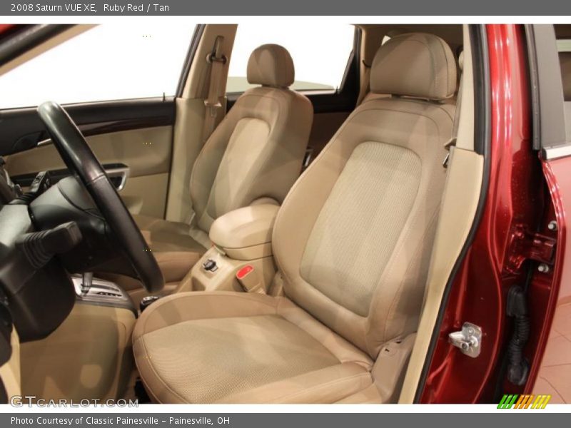 Ruby Red / Tan 2008 Saturn VUE XE