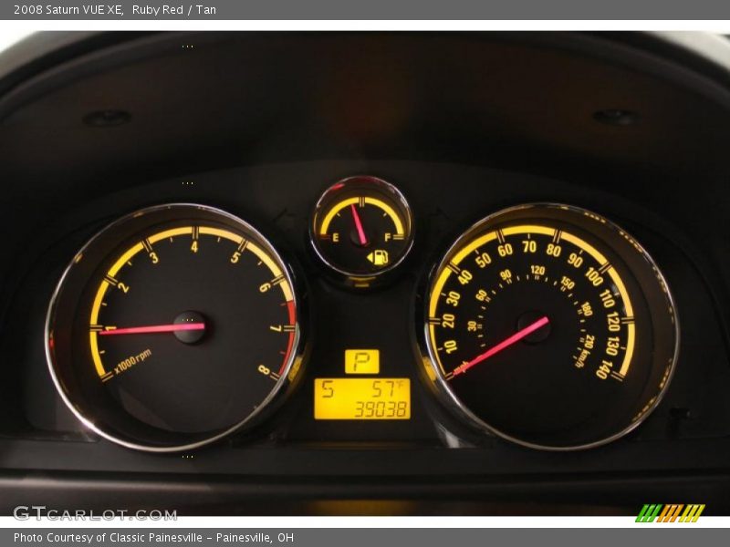 Ruby Red / Tan 2008 Saturn VUE XE