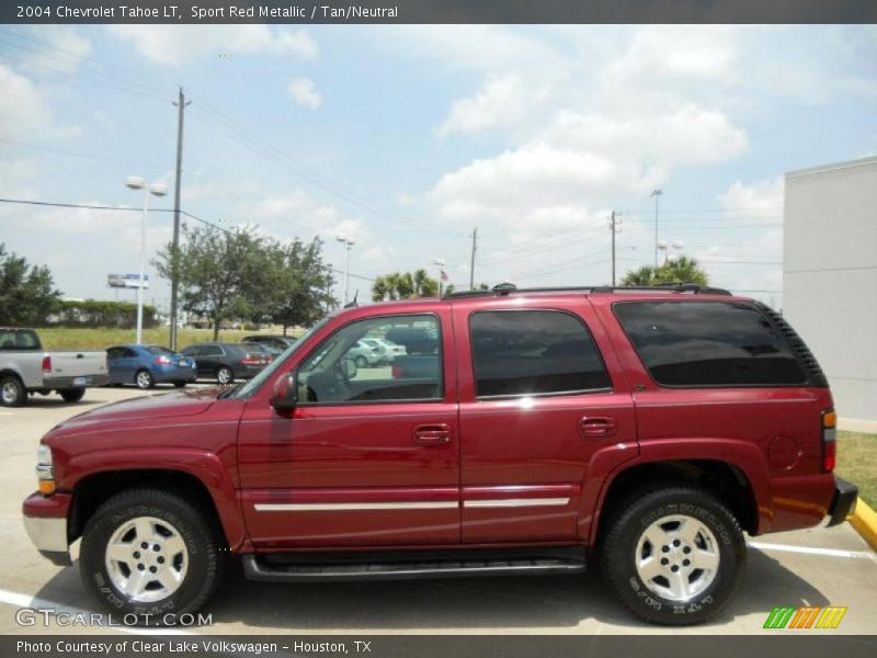 Sport Red Metallic / Tan/Neutral 2004 Chevrolet Tahoe LT