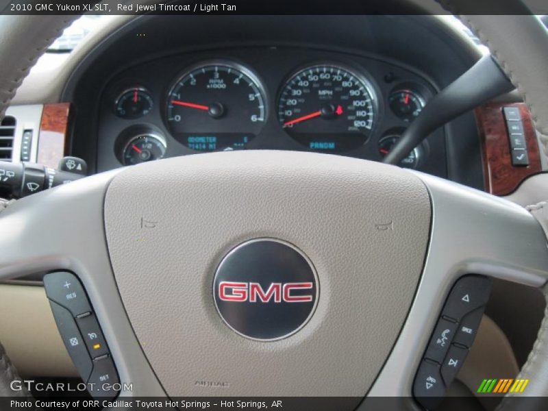 Red Jewel Tintcoat / Light Tan 2010 GMC Yukon XL SLT