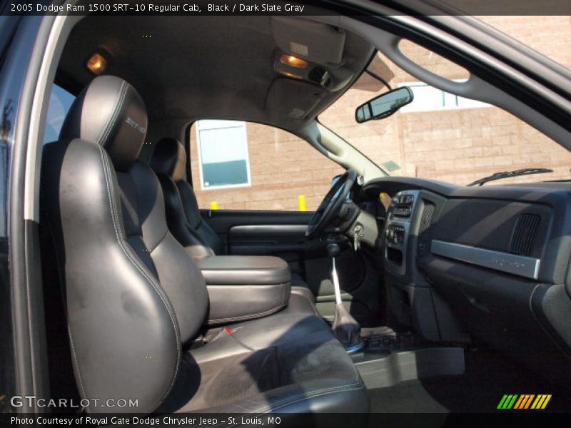  2005 Ram 1500 SRT-10 Regular Cab Dark Slate Gray Interior