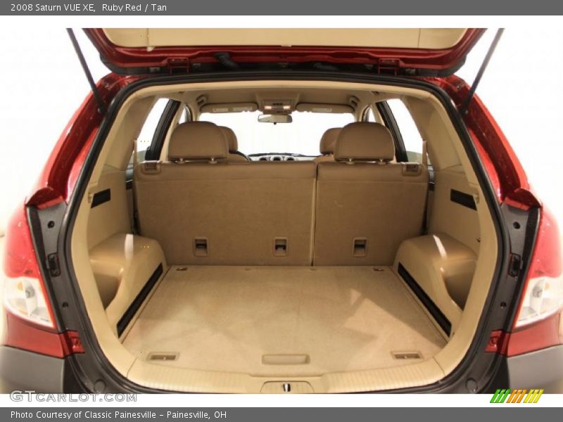 Ruby Red / Tan 2008 Saturn VUE XE