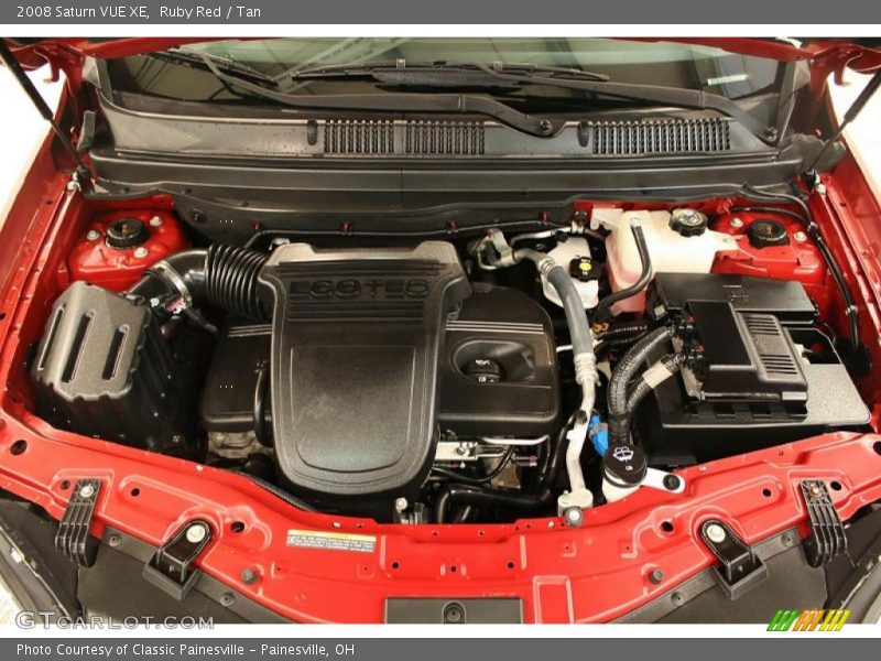 Ruby Red / Tan 2008 Saturn VUE XE