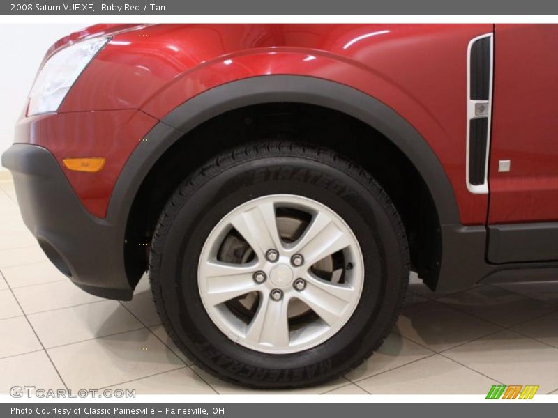 Ruby Red / Tan 2008 Saturn VUE XE