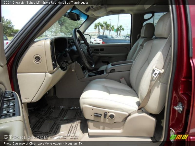 Sport Red Metallic / Tan/Neutral 2004 Chevrolet Tahoe LT