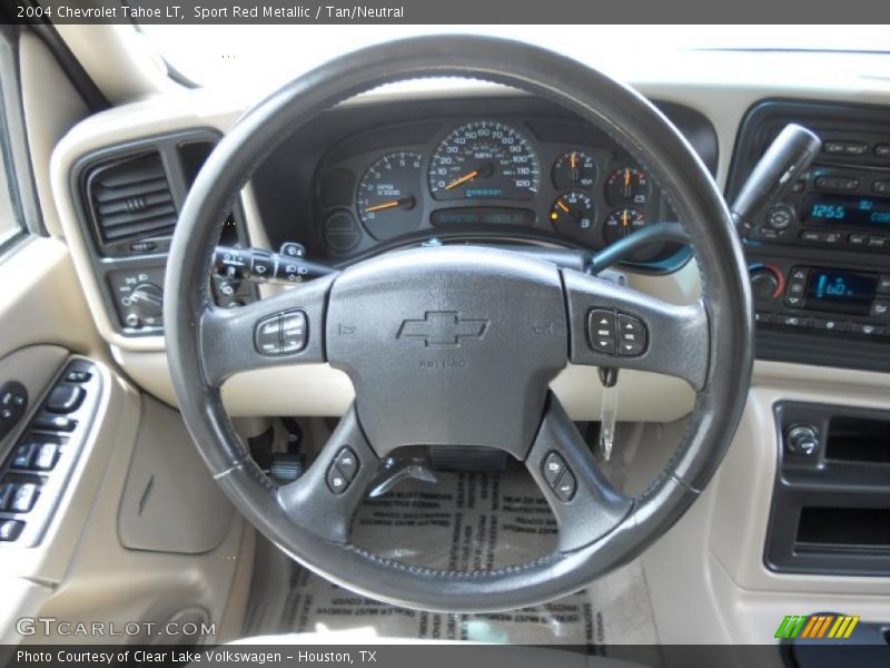 Sport Red Metallic / Tan/Neutral 2004 Chevrolet Tahoe LT