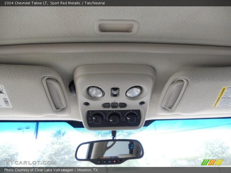 Sport Red Metallic / Tan/Neutral 2004 Chevrolet Tahoe LT