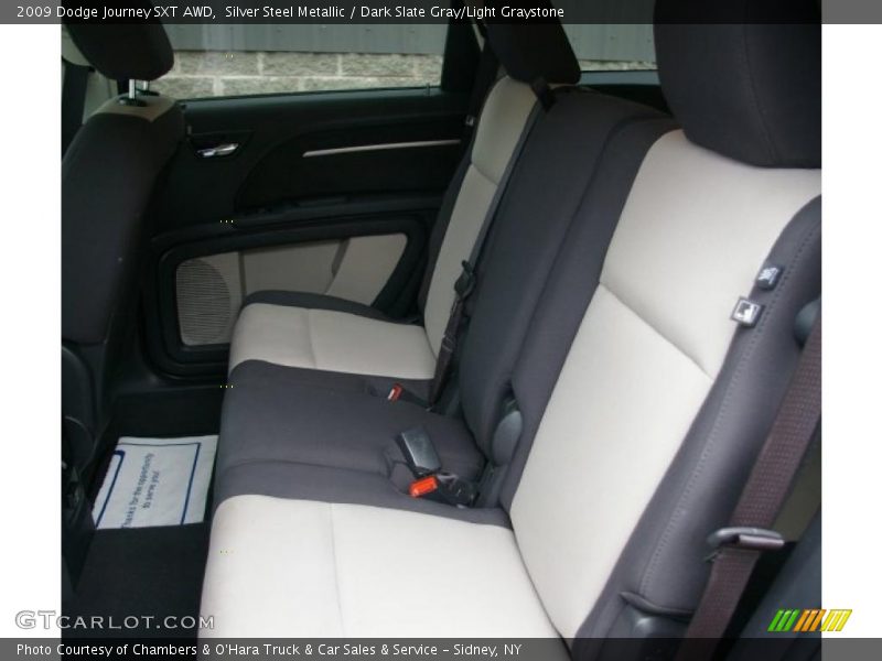 Silver Steel Metallic / Dark Slate Gray/Light Graystone 2009 Dodge Journey SXT AWD