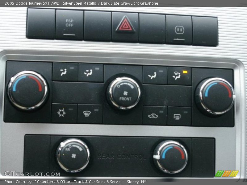 Silver Steel Metallic / Dark Slate Gray/Light Graystone 2009 Dodge Journey SXT AWD