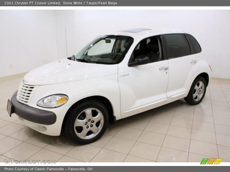 Stone White / Taupe/Pearl Beige 2001 Chrysler PT Cruiser Limited