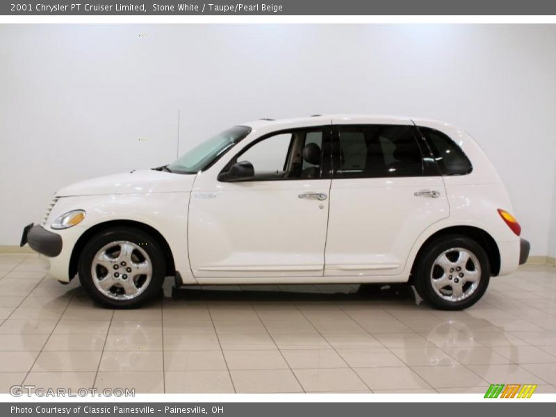 Stone White / Taupe/Pearl Beige 2001 Chrysler PT Cruiser Limited
