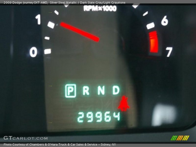 Silver Steel Metallic / Dark Slate Gray/Light Graystone 2009 Dodge Journey SXT AWD