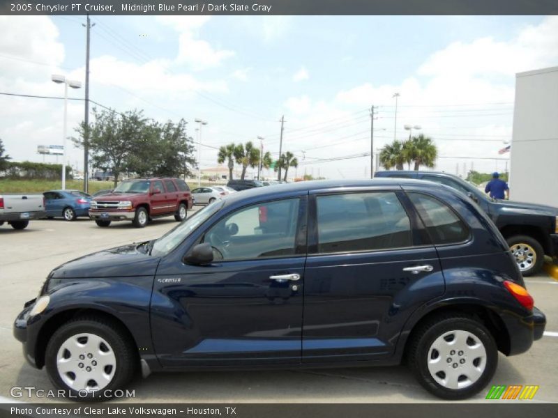 Midnight Blue Pearl / Dark Slate Gray 2005 Chrysler PT Cruiser