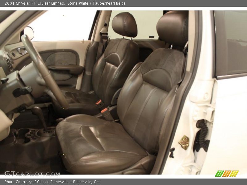 Stone White / Taupe/Pearl Beige 2001 Chrysler PT Cruiser Limited