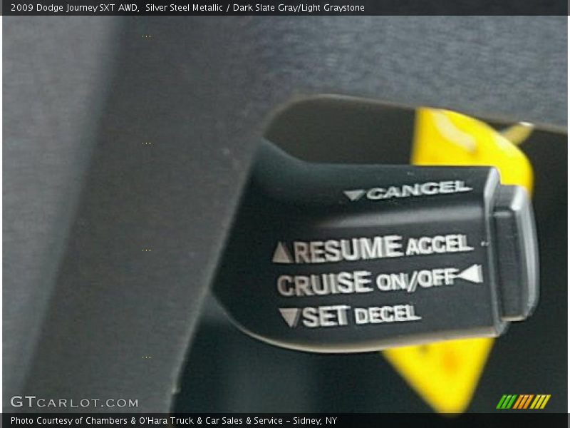 Silver Steel Metallic / Dark Slate Gray/Light Graystone 2009 Dodge Journey SXT AWD