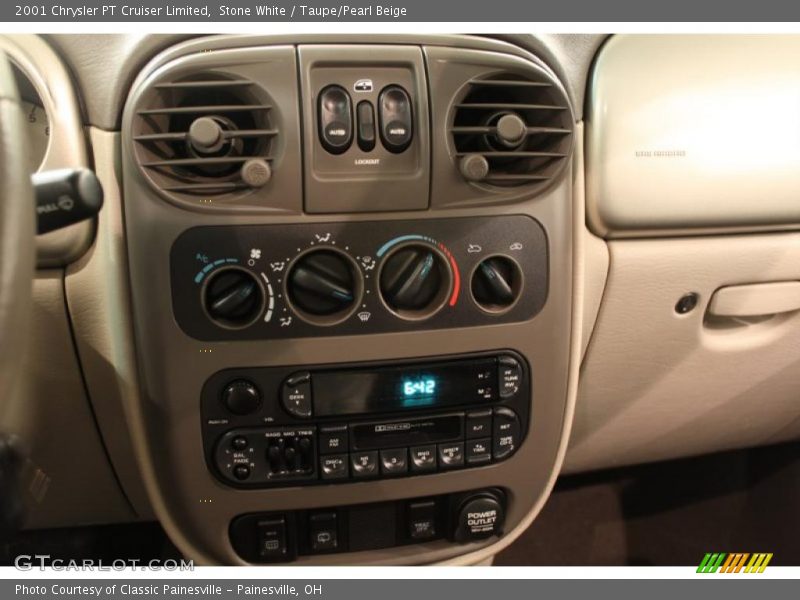 Stone White / Taupe/Pearl Beige 2001 Chrysler PT Cruiser Limited