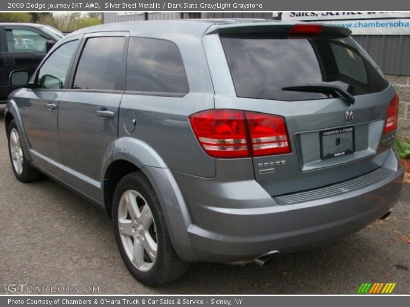 Silver Steel Metallic / Dark Slate Gray/Light Graystone 2009 Dodge Journey SXT AWD