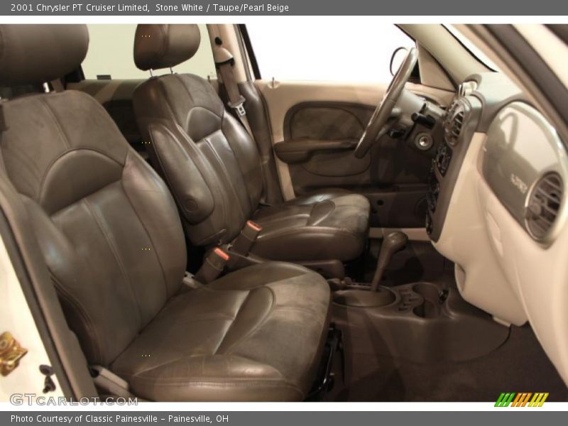 Stone White / Taupe/Pearl Beige 2001 Chrysler PT Cruiser Limited