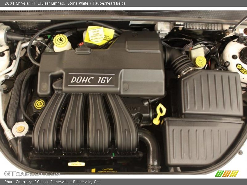 Stone White / Taupe/Pearl Beige 2001 Chrysler PT Cruiser Limited