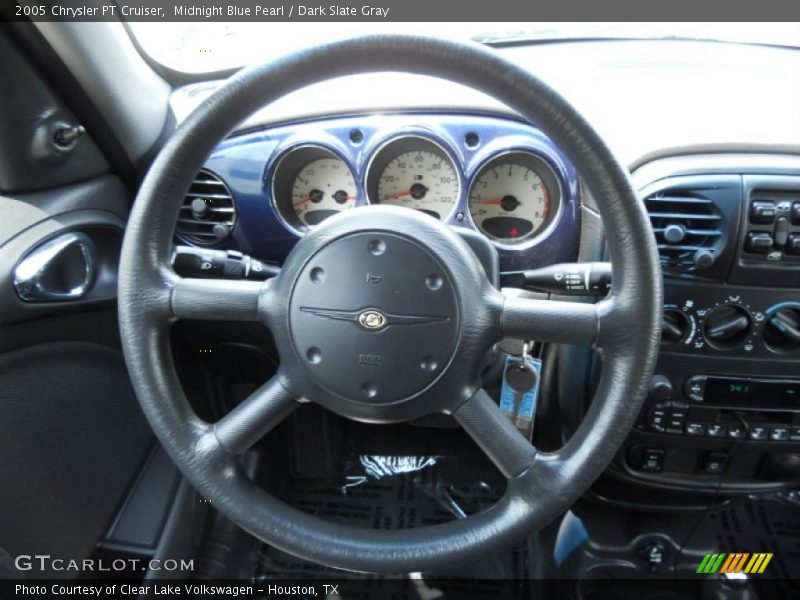 Midnight Blue Pearl / Dark Slate Gray 2005 Chrysler PT Cruiser