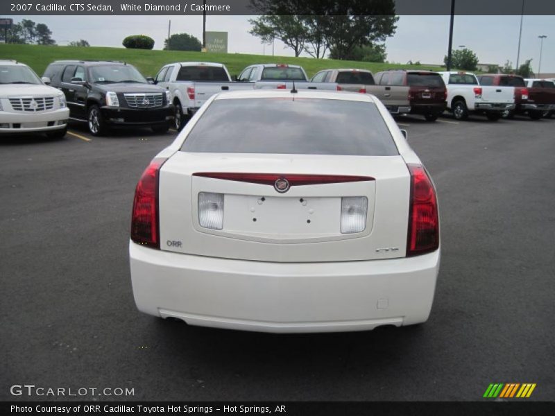 White Diamond / Cashmere 2007 Cadillac CTS Sedan