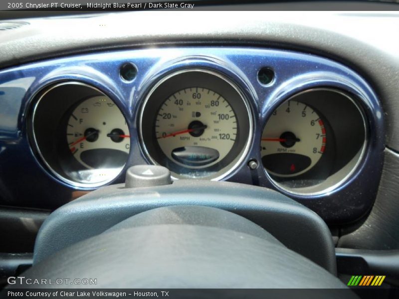 Midnight Blue Pearl / Dark Slate Gray 2005 Chrysler PT Cruiser