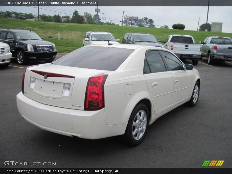 White Diamond / Cashmere 2007 Cadillac CTS Sedan