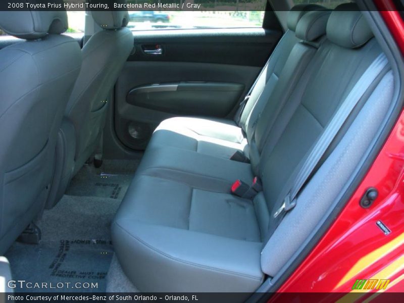 Barcelona Red Metallic / Gray 2008 Toyota Prius Hybrid Touring