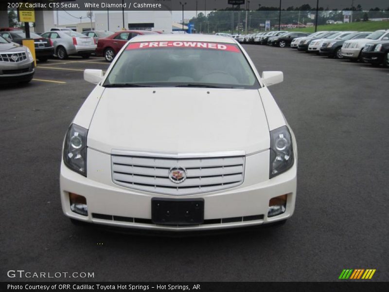 White Diamond / Cashmere 2007 Cadillac CTS Sedan