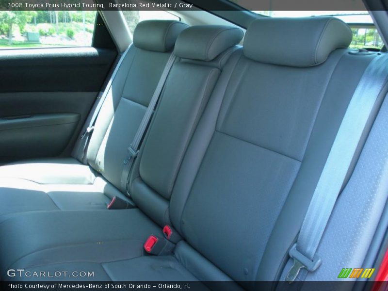 Barcelona Red Metallic / Gray 2008 Toyota Prius Hybrid Touring