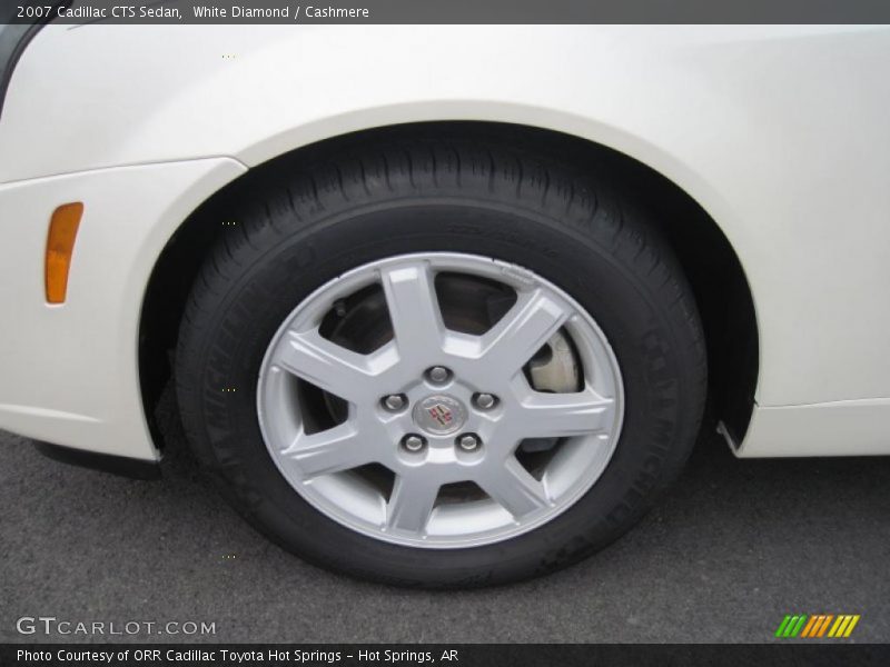 White Diamond / Cashmere 2007 Cadillac CTS Sedan