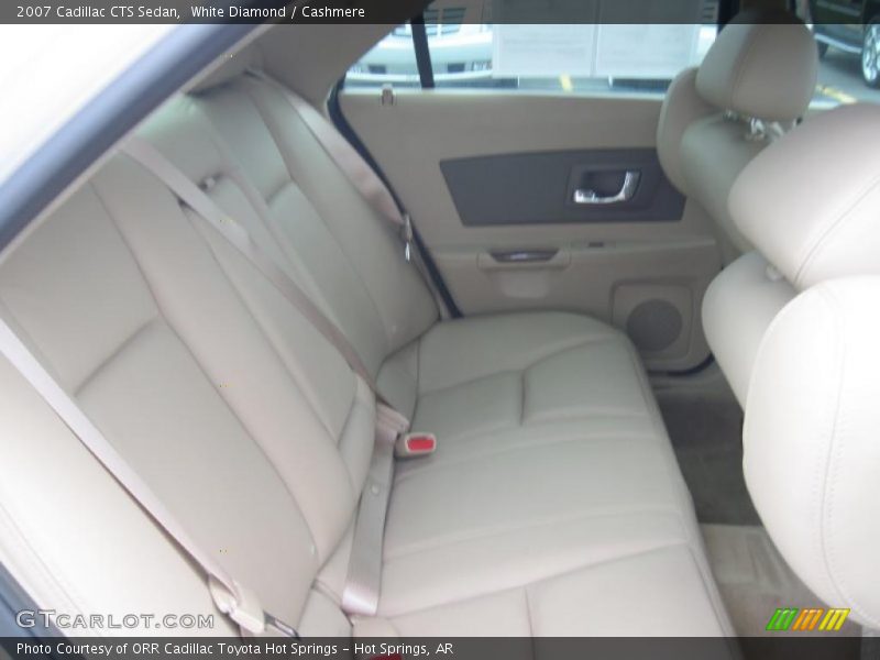 White Diamond / Cashmere 2007 Cadillac CTS Sedan