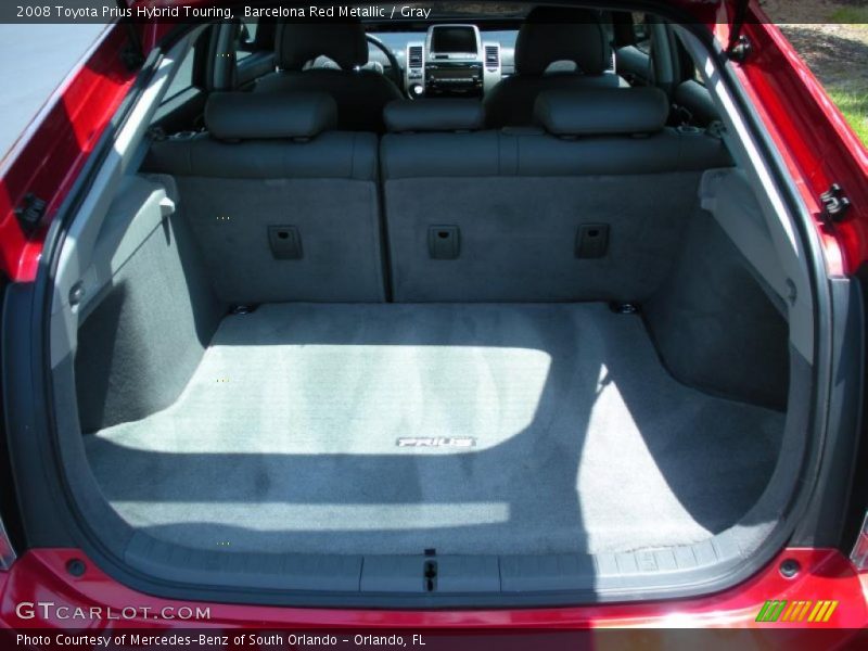Barcelona Red Metallic / Gray 2008 Toyota Prius Hybrid Touring