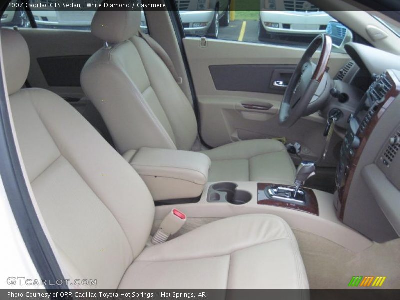 White Diamond / Cashmere 2007 Cadillac CTS Sedan