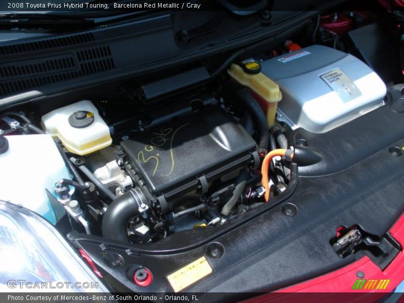 Barcelona Red Metallic / Gray 2008 Toyota Prius Hybrid Touring