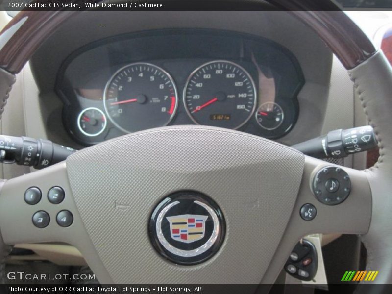 White Diamond / Cashmere 2007 Cadillac CTS Sedan