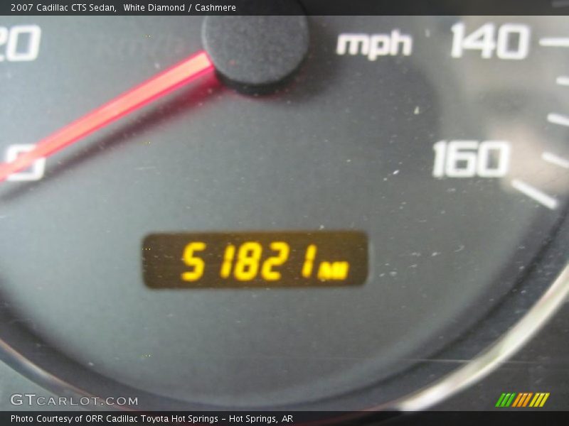 White Diamond / Cashmere 2007 Cadillac CTS Sedan